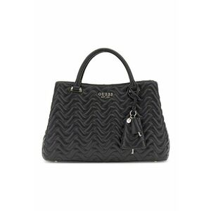 Geanta din piele ecologica cu maner si aspect matlasat imagine