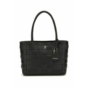 Geanta shopper din piele ecologica cu accesoriu logo imagine