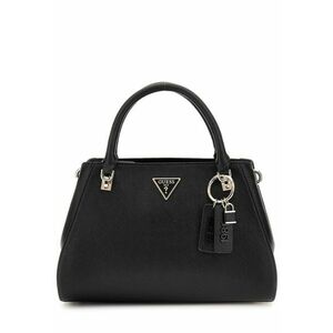 Geanta din piele ecologica cu maner si logo metalic imagine