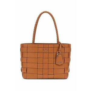 Geanta shopper din piele ecologica cu accesoriu logo imagine