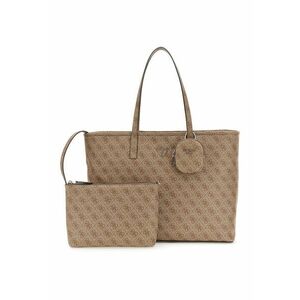 Geanta shopper cu model monograma si etuiuri detasabile imagine