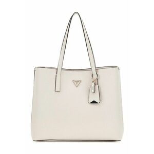 Geanta shopper de piele ecologica cu aplicatie logo imagine