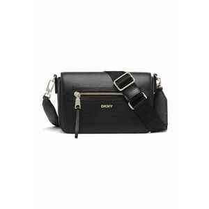 Geanta crossbody de piele cu aplicatie metalica Bryant imagine