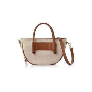 Geanta crossbody cu garnituri din piele ecologica imagine