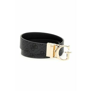 Curea din piele ecologica cu model monograma imagine