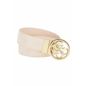 Curea din piele ecologica cu model monograma imagine