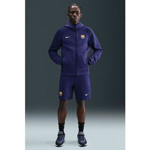 Hanorac cu maneci raglan si fermoar - pentru fotbal FC Barcelona imagine