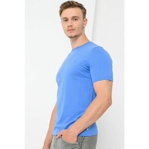 Tricou din bumbac organic cu decolteu la baza gatului imagine