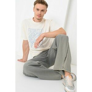 Tricou relaxed fit de bumbac imagine