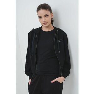 Hanorac cu fermoar si logo discret imagine