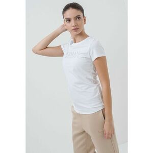 Tricou slim-fit decorat cu logo imagine