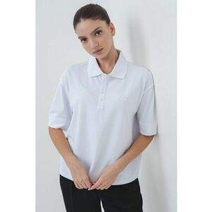 Tricou polo cu maneci cazute imagine