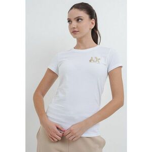 Tricou slim-fit cu imprimeu logo stralucitor imagine