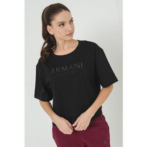 Tricou crop cu maneci cazute imagine