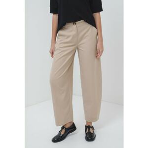 Pantaloni relaxed-fit cu talie inalta imagine