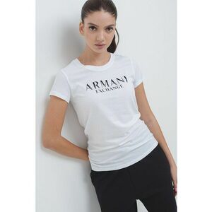 Tricou slim fit de bumbac cu imprimeu logo pe piept imagine