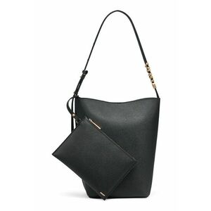 Geanta tote de piele cu portofel detasabil imagine