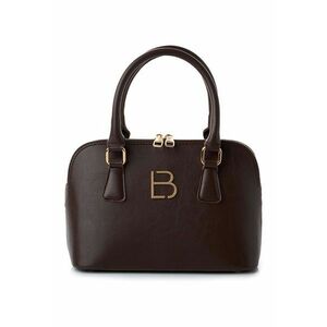 Geanta crossbody din piele ecologica cu logo metalic imagine