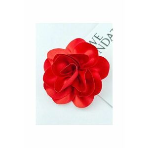 Brosa tip floare supradimensionata - rosie - Aswar C22 imagine