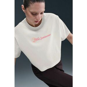 Tricou crop din bumbac Club imagine