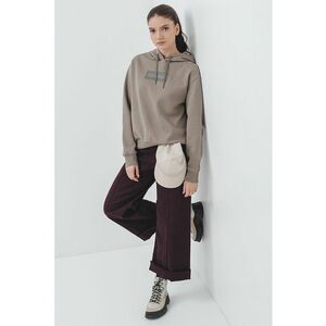 Hanorac relaxed fit cu logo imagine