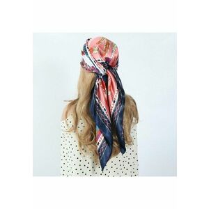 Esarfa bleumarin - cu imprimeu - Arenze C3 - imagine