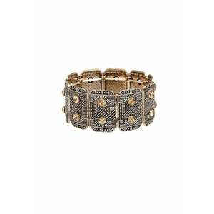 Bratara aurie - pe elastic - cu pietre - Addy C1 - imagine