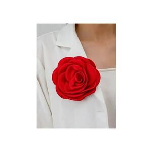 Brosa tip floare - rosie - Aggi C22 imagine