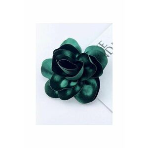 Brosa tip floare supradimensionata - verde inchis - Axel C22 imagine