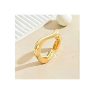 Bratara aurie - forma ondulata - Caren C9 imagine