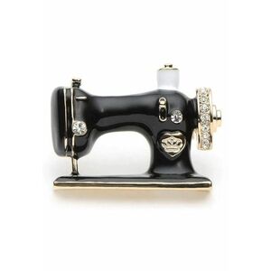 Brosa aurie - forma de masina de cusut - Wikar C1 imagine