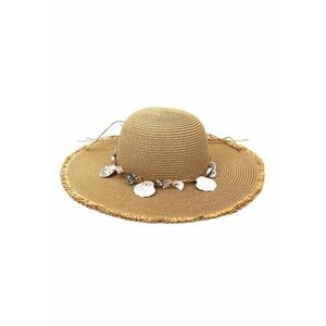 Palarie dama - de vara - cu scoici - stil canotiera - Edny - imagine