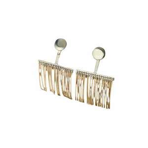 Cercei argintii - cu tije metalice - Theresa C31 - imagine