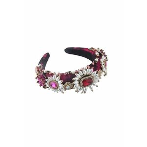 Bentita visinie - bufanta - cu pietre si perle - Aurelia C3 - imagine