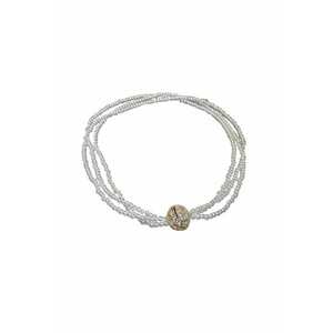 Colier auriu - cu perle si pietre - Sonata C5 - imagine