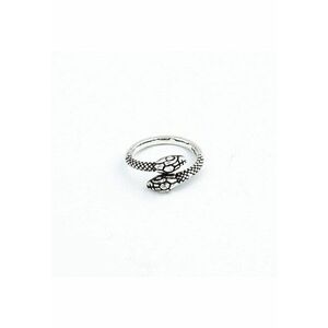 Inel argintiu - reglabil - forma de sarpe - Adelia C3 imagine
