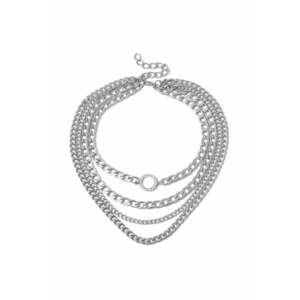 Colier in 4 straturi - argintiu - Malia C4 - imagine