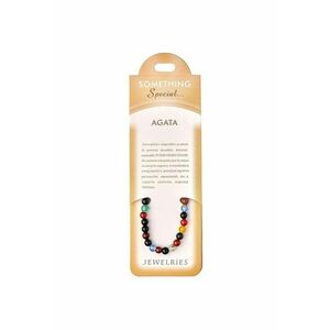 Bratara cu pietre semipretioase colorate AGATA C1 imagine
