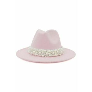 Palarie dama cu perle Iita - Roz imagine