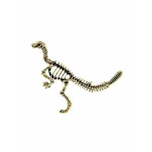 Brosa schelet dinozaur - aurie - Martilda C1 imagine