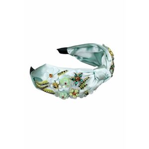 Bentita verde - cu nod si pietre - Magnea C1 imagine