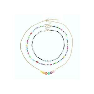 Set 3 coliere - cu margelute colorate - Maxima C9 - imagine