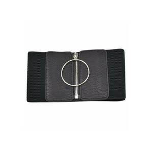 Centura de talie - neagra - elastica - cu fermoar - Lida C1 - imagine