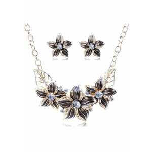 Set Colier si Cercei cu flori Josefine C1 imagine
