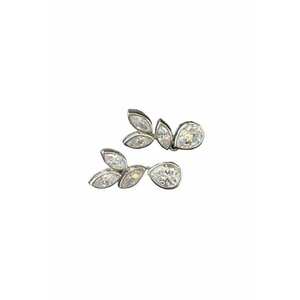 Cercei argintii - cu pietre din zirconiu - Marku C14 imagine