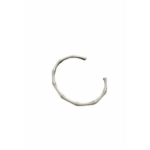 Bratara argintie - suflata cu aur 14k - Gisberta C1 imagine