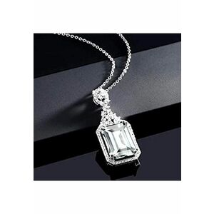 Colier argintiu - cu pietre din zirconiu - Lavi C10 - imagine