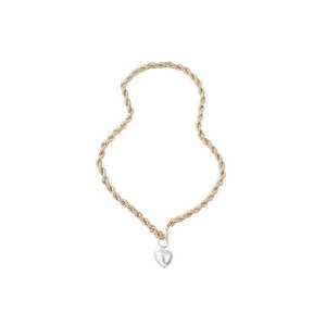 Colier auriu - cu pandantiv inima - Miya C1 - imagine