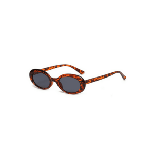 Ochelari de soare - maro - animal print - ovali - Arner C1 imagine