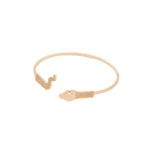 Bratara aurie - reglabila - forma de sarpe - Claire C18 - imagine